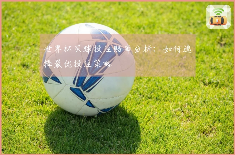 世界杯买球投注赔率分析：如何选择最优投注策略